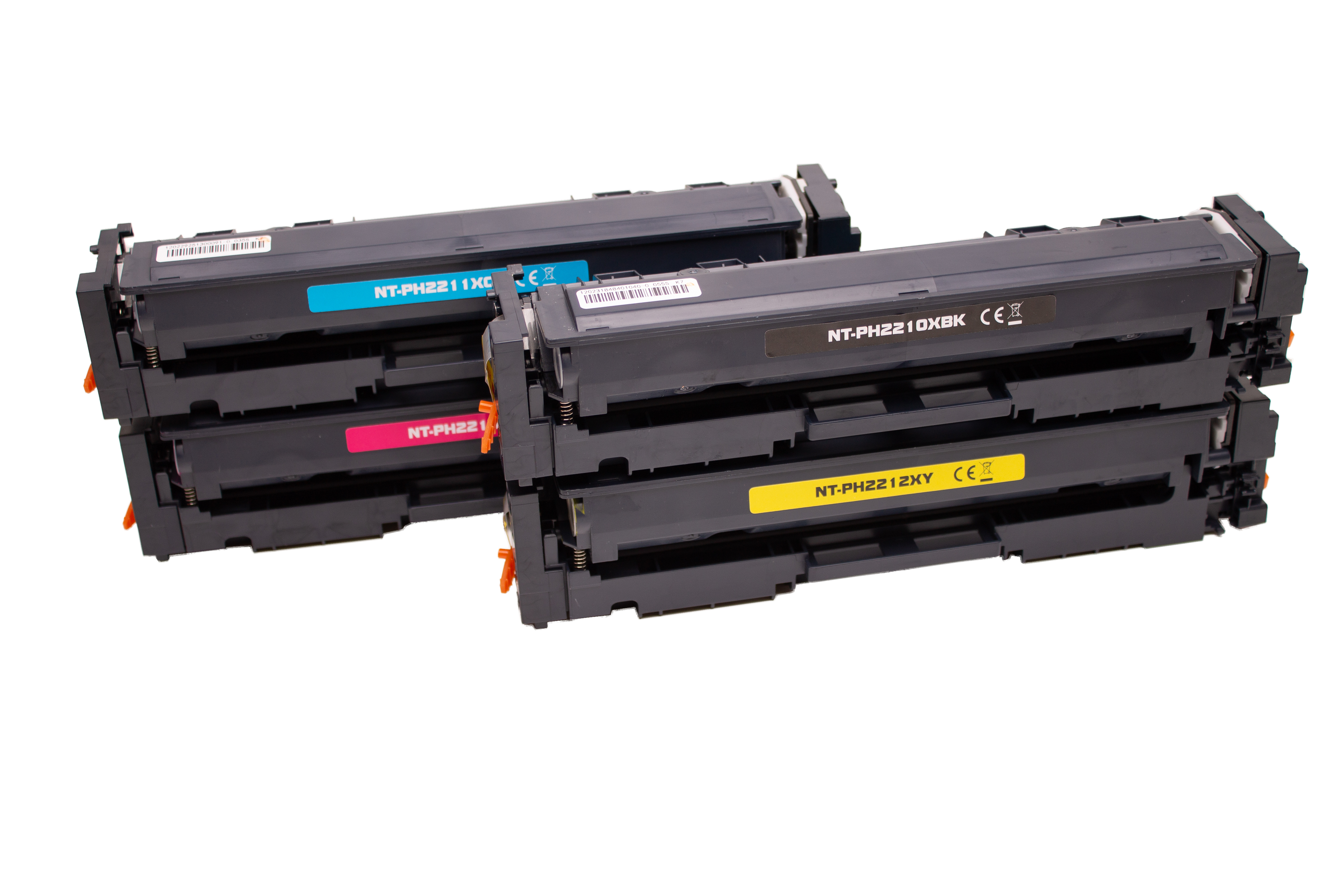 Toner kompatibel für HP 207X 207A W2210X W2210A Color LaserJet M283 ohne Chip BK 
